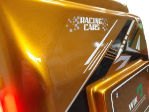 Дитяча гойдалка на жетонах Racing Cars (WIK, Польща)