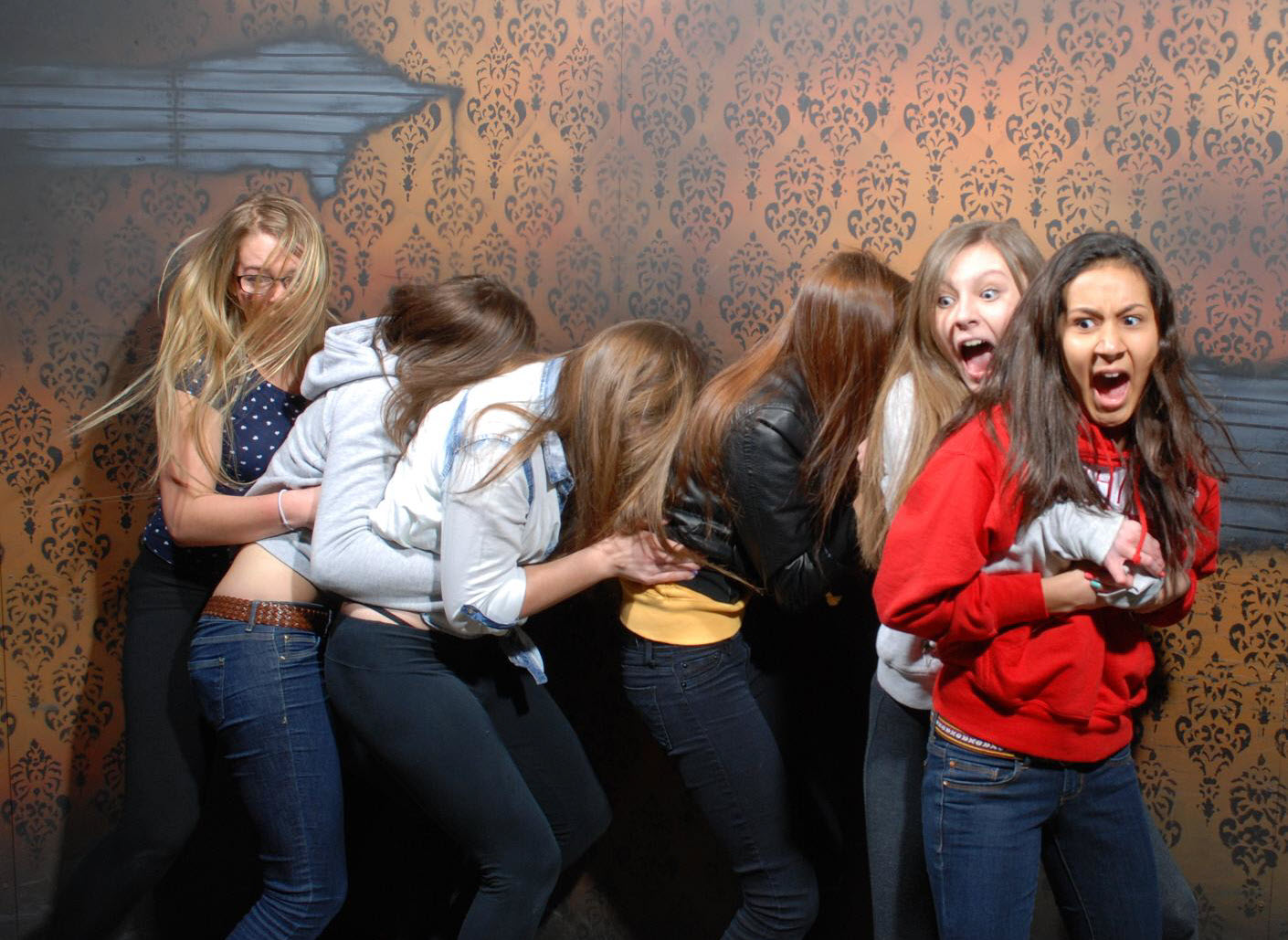 Самые страшные аттракционы: nightmares fear factory