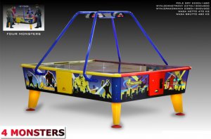 Аэрохоккей "FOUR MONSTERS"