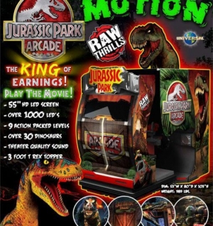 Аркадный игровой автомат Jurassic Park Arcade