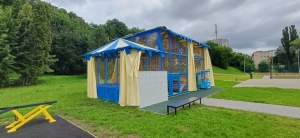 Дитяча ігрова кімната, 3 поверхи, Д 11 м / Ш 5 м / В 6 м