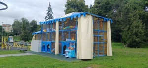Дитяча ігрова кімната, 3 поверхи, Д 11 м / Ш 5 м / В 6 м