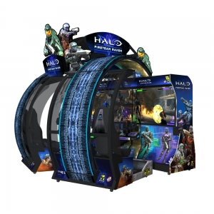 Игровой аппарат стрелялка Halo Fireteam Raven-4P (4 игрока)