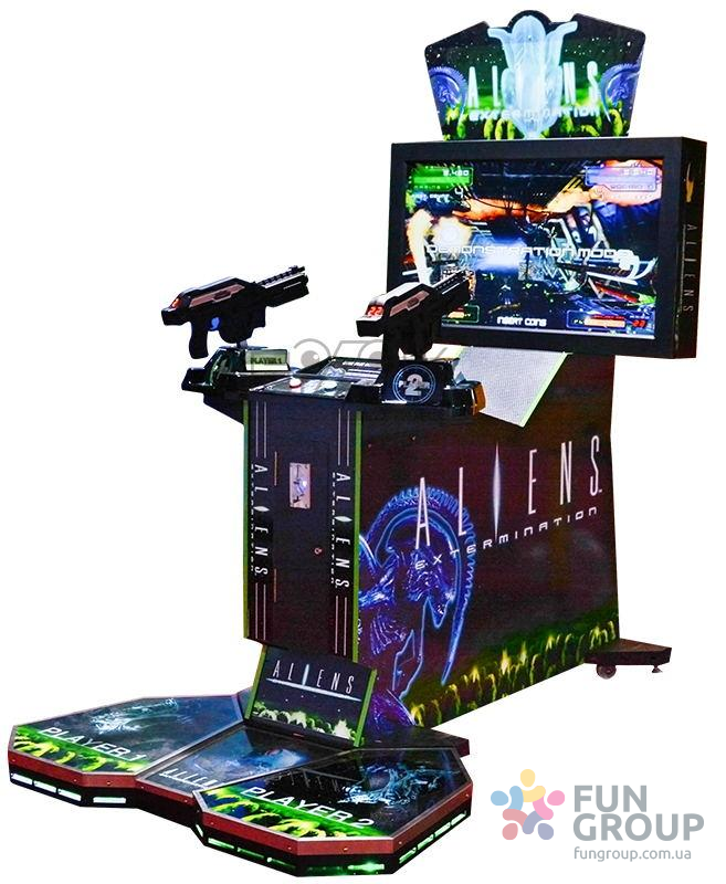 Аркадна стрілялка Aliens Extermination