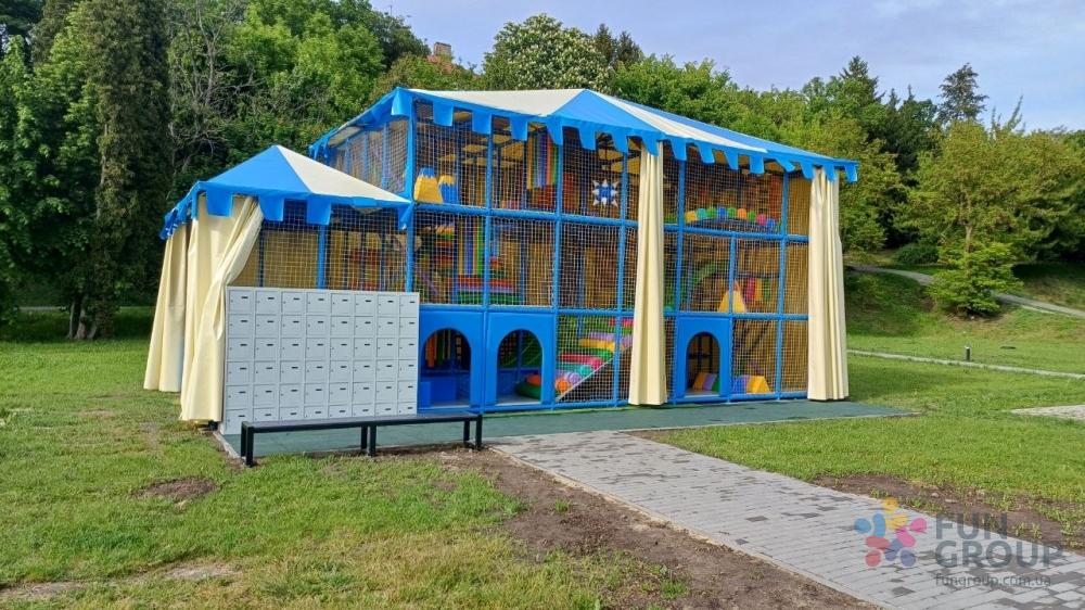 Дитяча ігрова кімната, 3 поверхи, Д 11 м / Ш 5 м / В 6 м