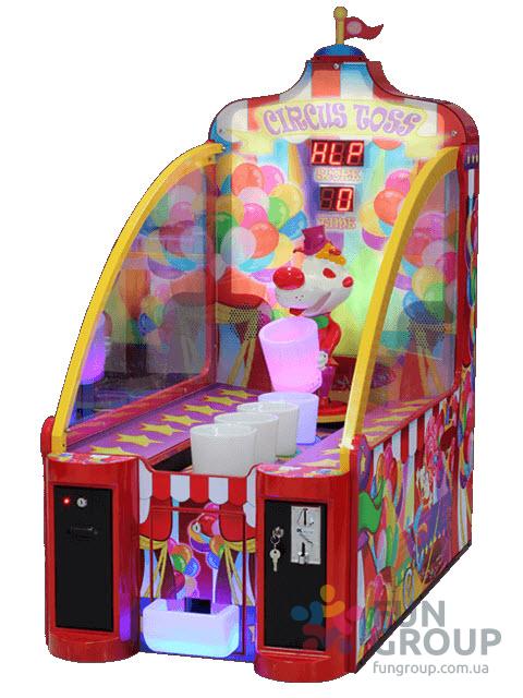 Редемпшн апарат з квиточками Circus Toss